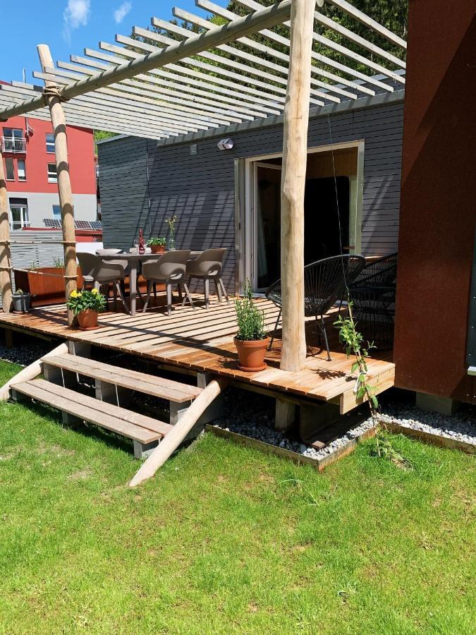Hjem - Tiny Homes Direkt Am Wald Zwischen Allgaeu & Bodensee Bergatreute Ngoại thất bức ảnh
