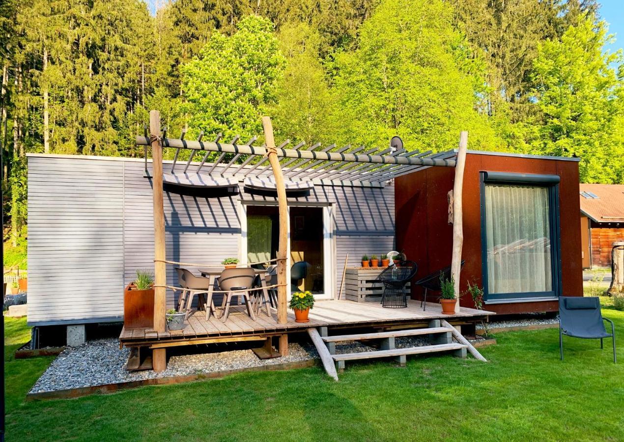 Hjem - Tiny Homes Direkt Am Wald Zwischen Allgaeu & Bodensee Bergatreute Ngoại thất bức ảnh
