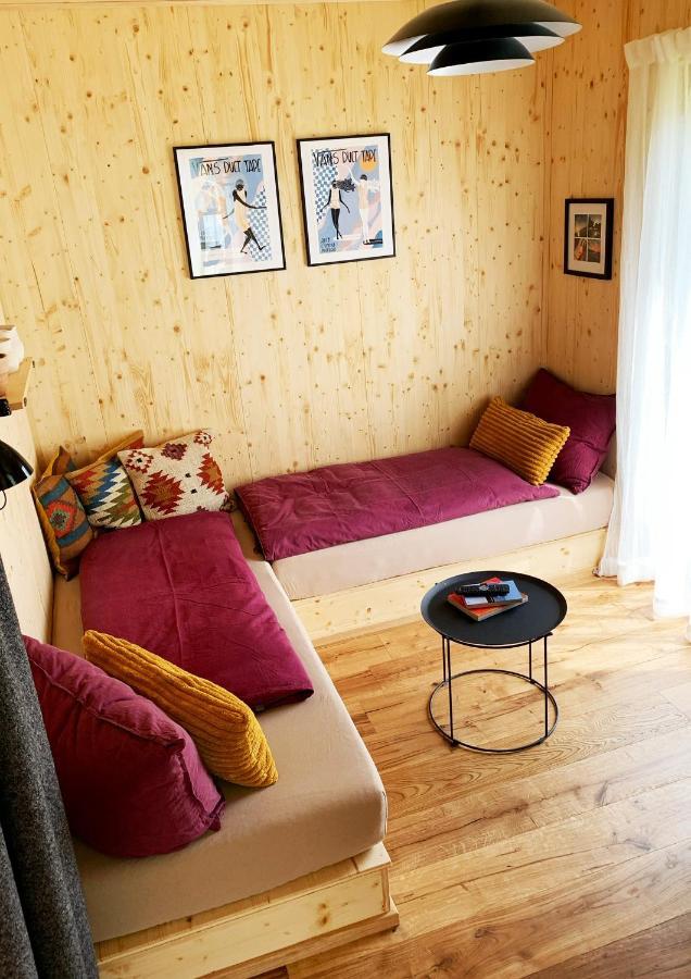 Hjem - Tiny Homes Direkt Am Wald Zwischen Allgaeu & Bodensee Bergatreute Ngoại thất bức ảnh