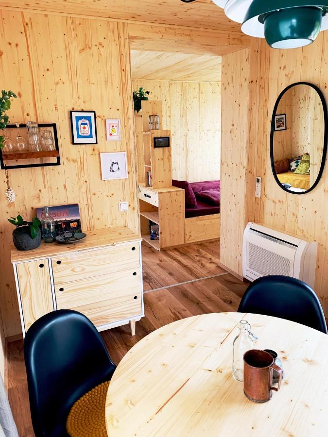 Hjem - Tiny Homes Direkt Am Wald Zwischen Allgaeu & Bodensee Bergatreute Ngoại thất bức ảnh