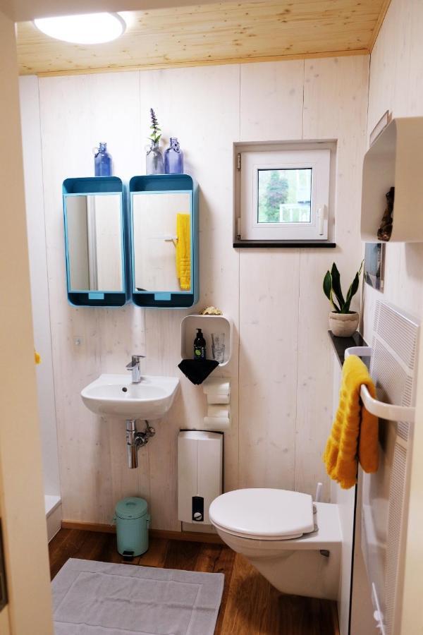 Hjem - Tiny Homes Direkt Am Wald Zwischen Allgaeu & Bodensee Bergatreute Ngoại thất bức ảnh