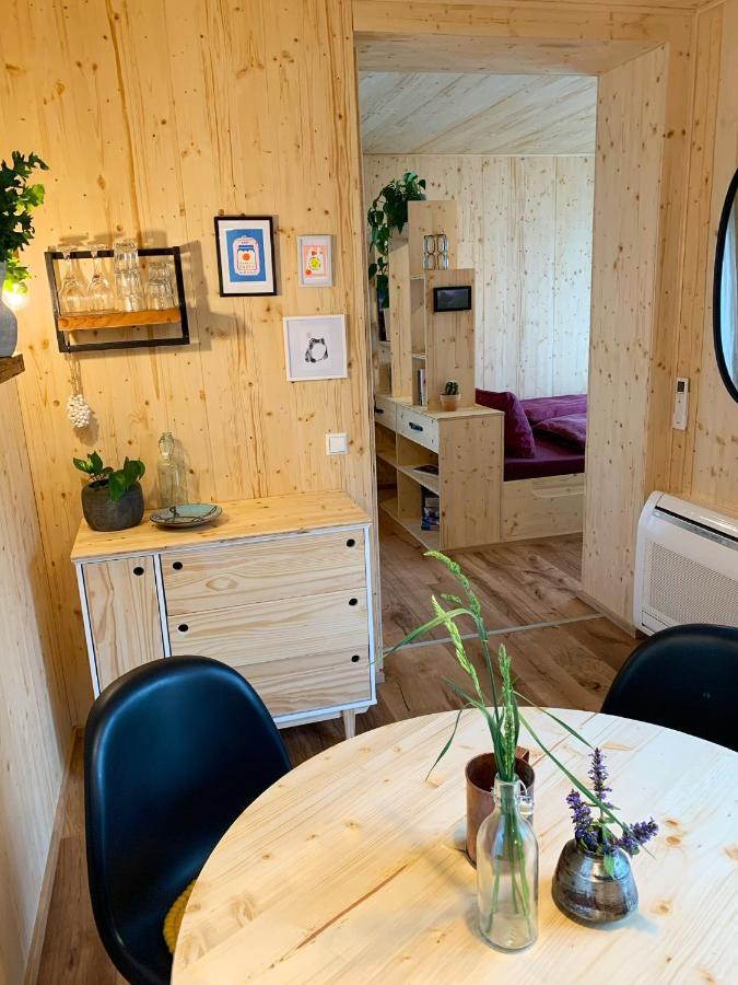 Hjem - Tiny Homes Direkt Am Wald Zwischen Allgaeu & Bodensee Bergatreute Ngoại thất bức ảnh