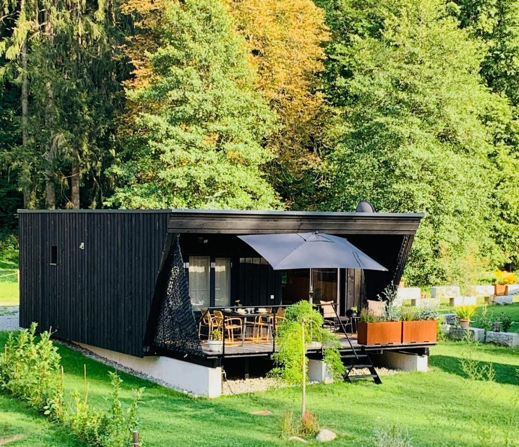 Hjem - Tiny Homes Direkt Am Wald Zwischen Allgaeu & Bodensee Bergatreute Ngoại thất bức ảnh