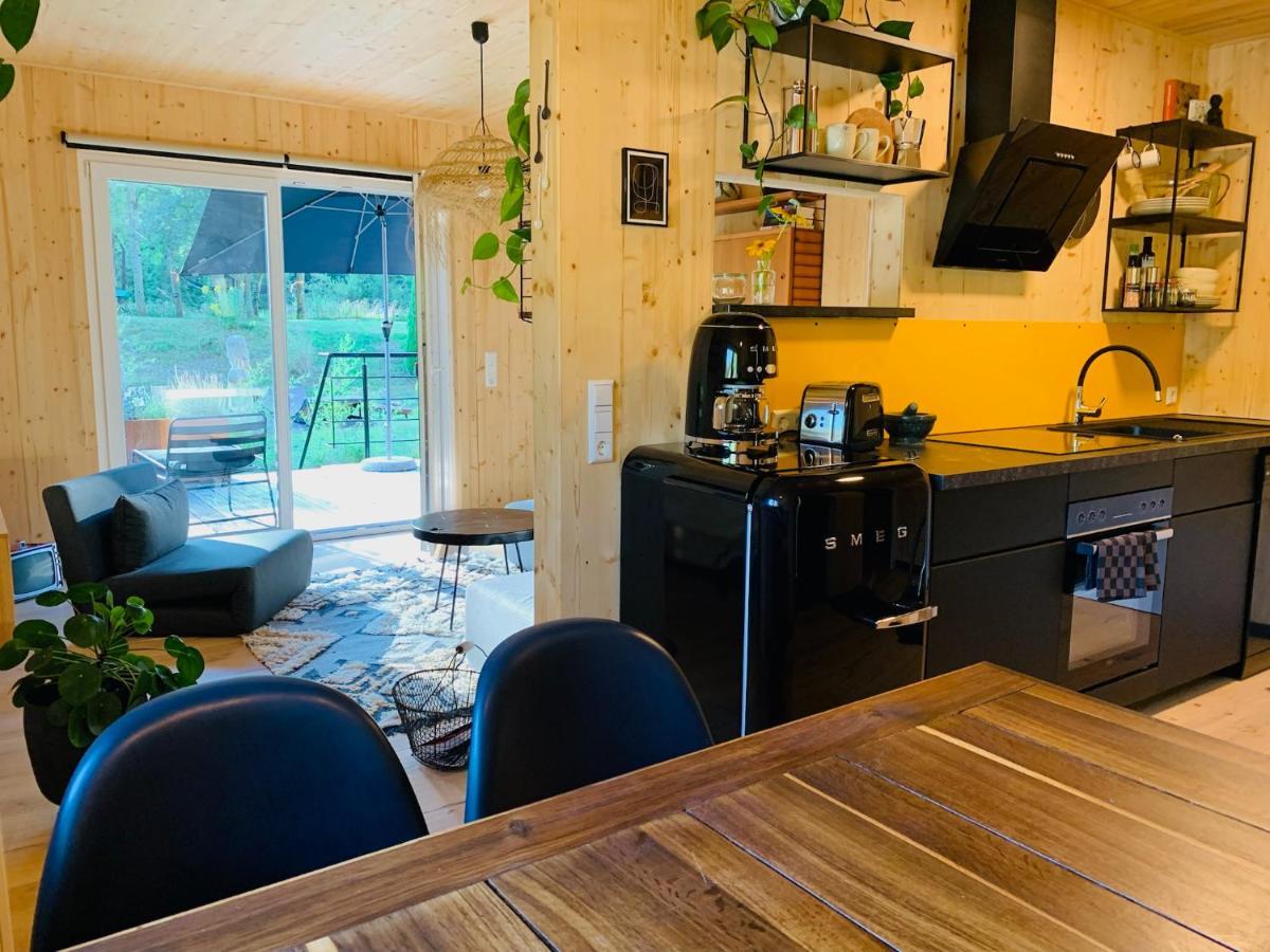 Hjem - Tiny Homes Direkt Am Wald Zwischen Allgaeu & Bodensee Bergatreute Ngoại thất bức ảnh
